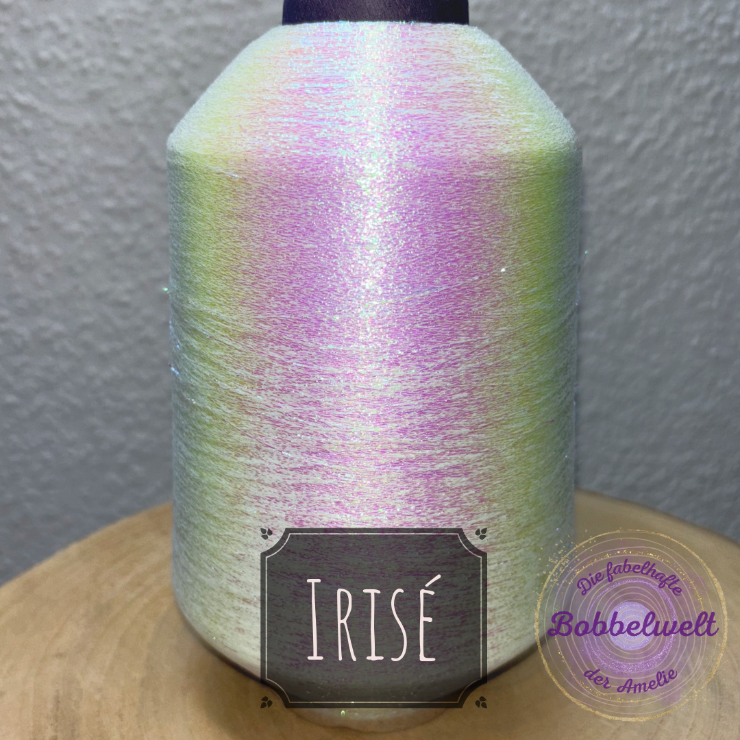 Beilauffaden Lurex Glitzer