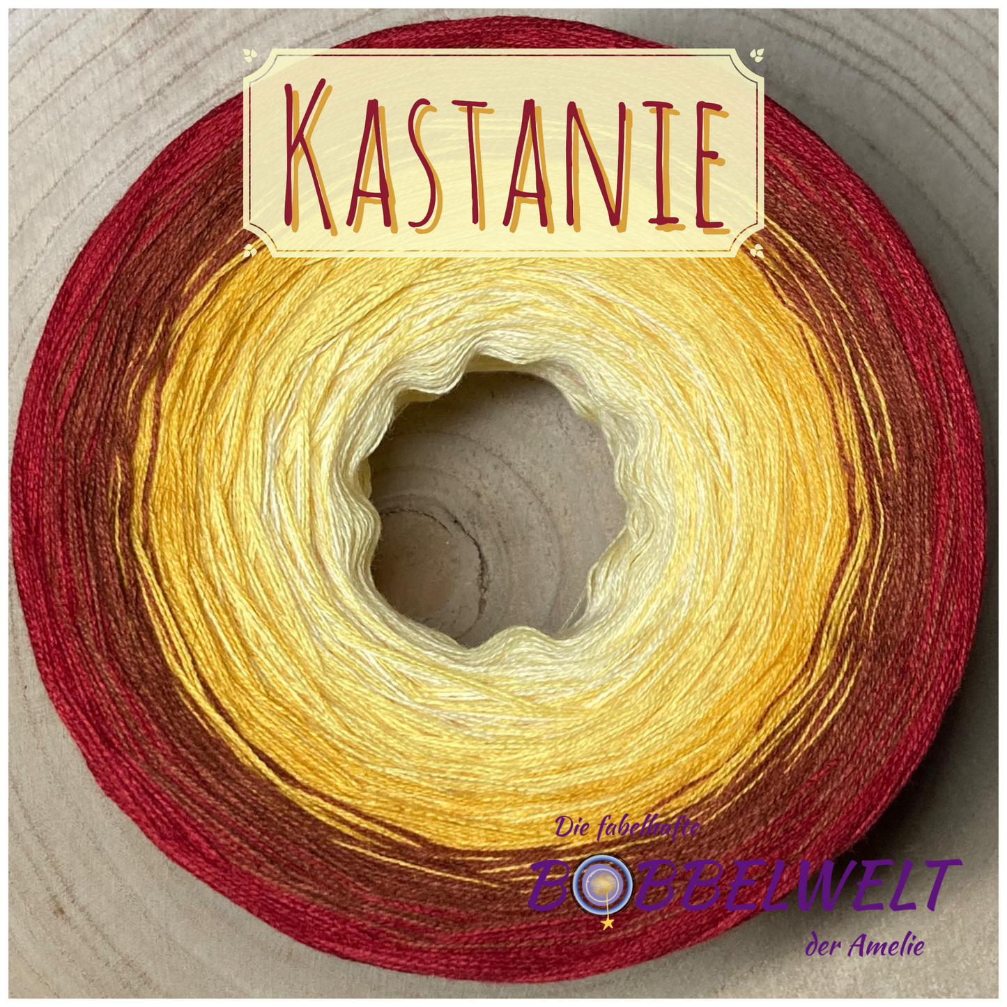 Bobbel Kastanie 3-6fädig