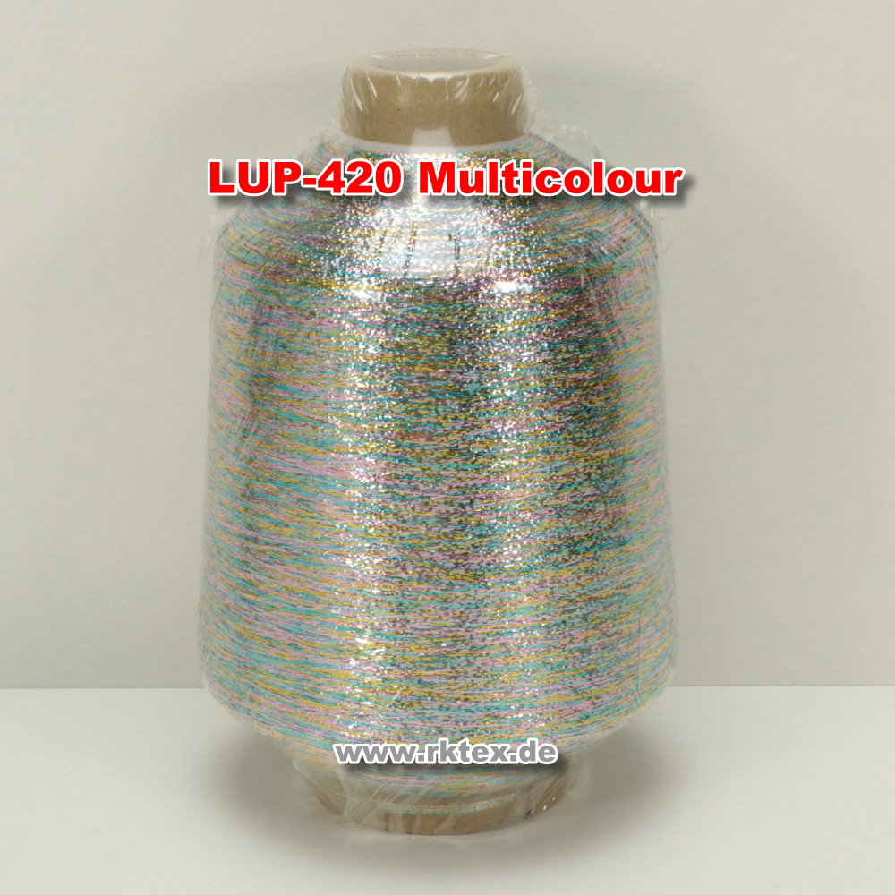 Beilauffaden Lurex Glitzer