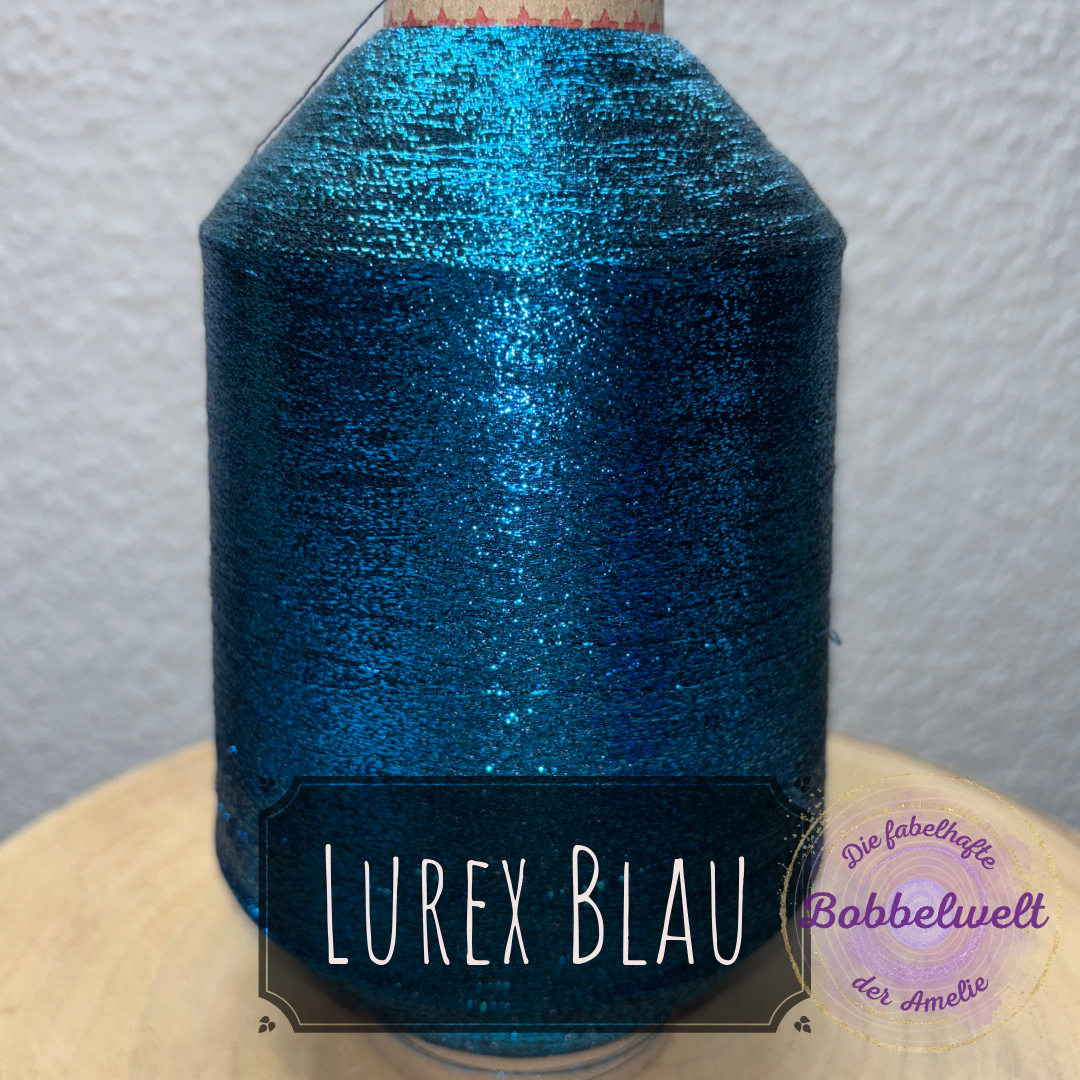 Beilauffaden Lurex Glitzer
