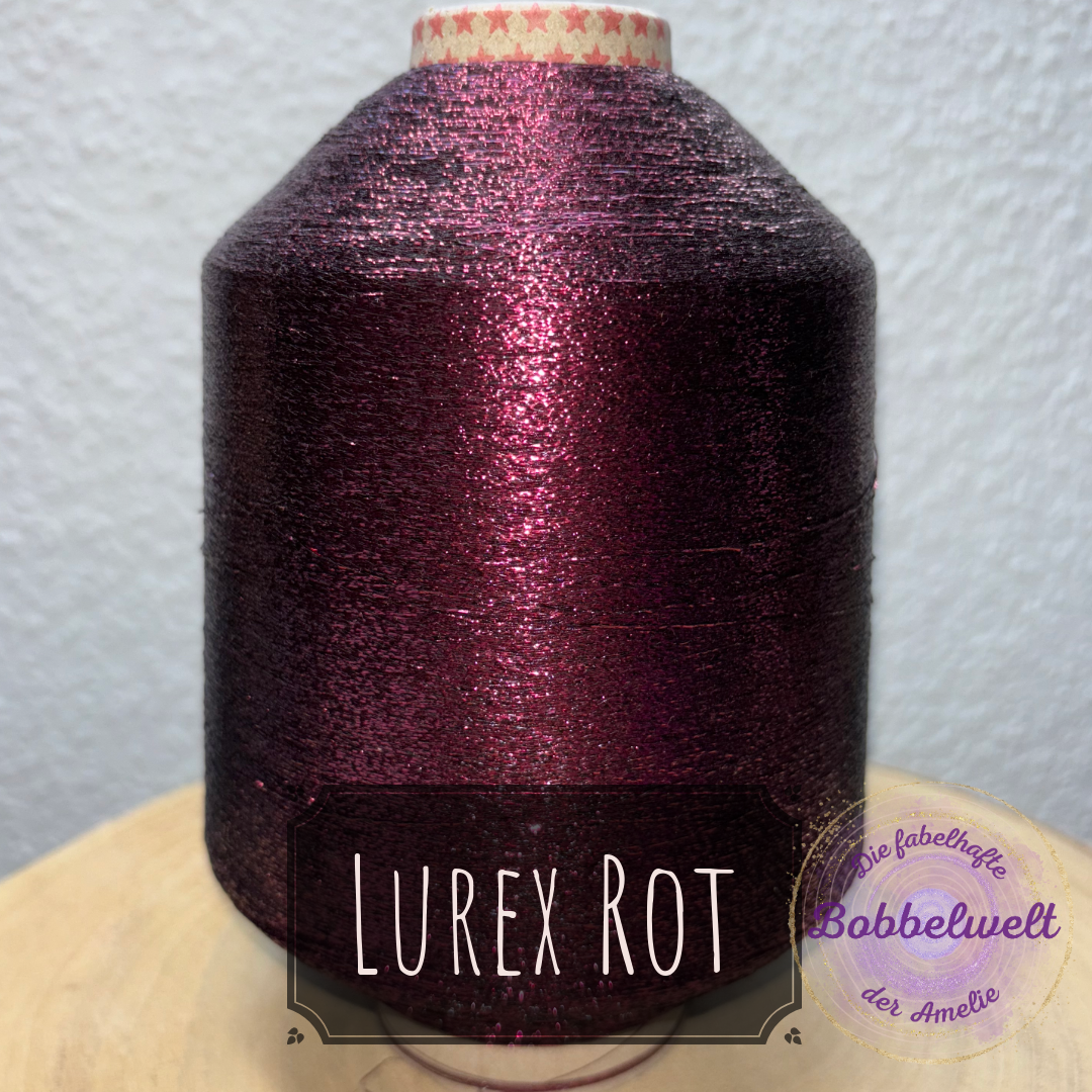 Beilauffaden Lurex Glitzer