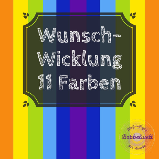 Wunschwicklung 11 Farben 3-5fädig