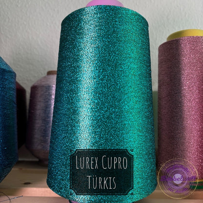 Beilauffaden Lurex Cupro Glitzer