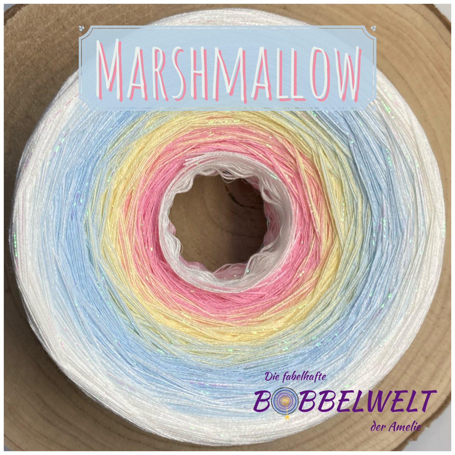 Bobbel Marshmallow 3-6fädig