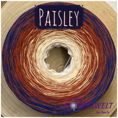 Bobbel Paisley 3-6fädig