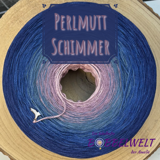 Bobbel Perlmutt Schimmer 3-6fädig