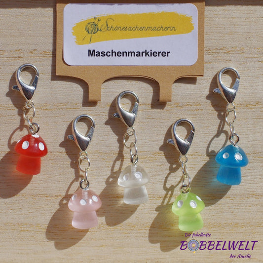 Maschenmarkierer Pilze