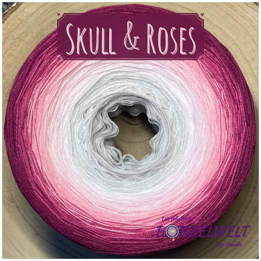 Bobbel Skull & Roses 3-6fädig