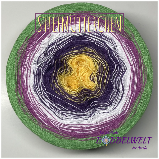 Bobbel Stiefmütterchen 3-6fädig