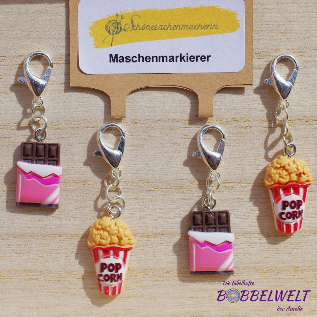Maschenmarkierer Schoki & Popcorn