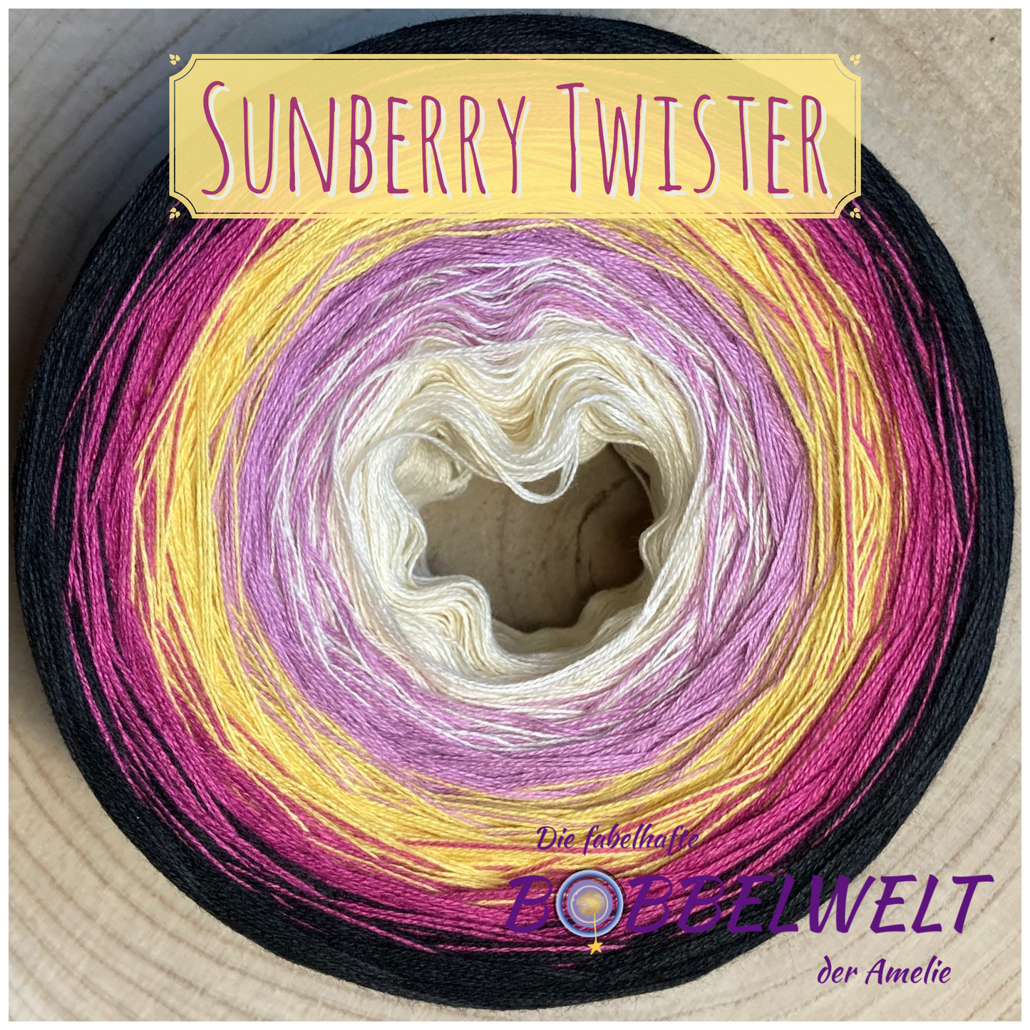 Bobbel Sunberry Twister 3-6fädig
