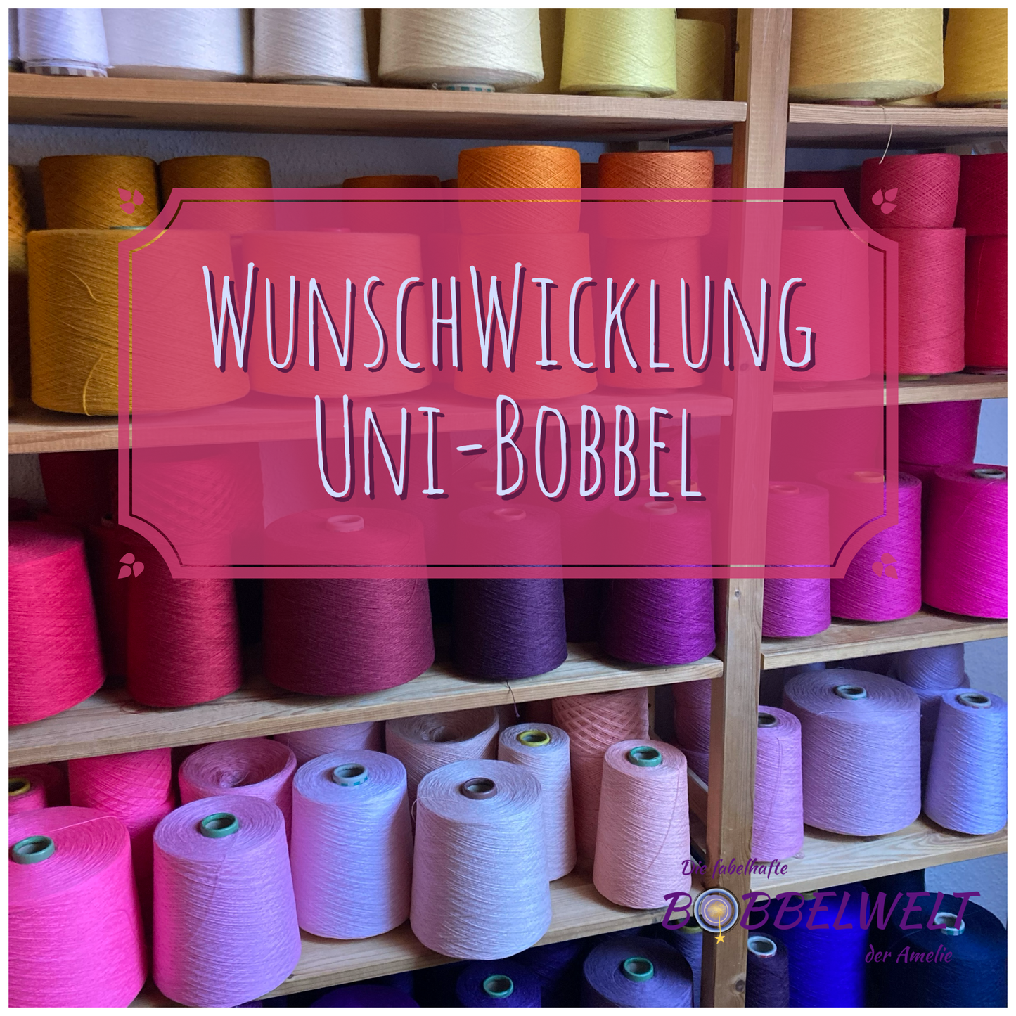 Uni-Bobbel Wunschwicklung 3-6fädig